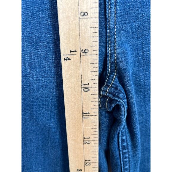 Abercrombie Fitch High waist super flare jeans sz 10R - Picture 6 of 10